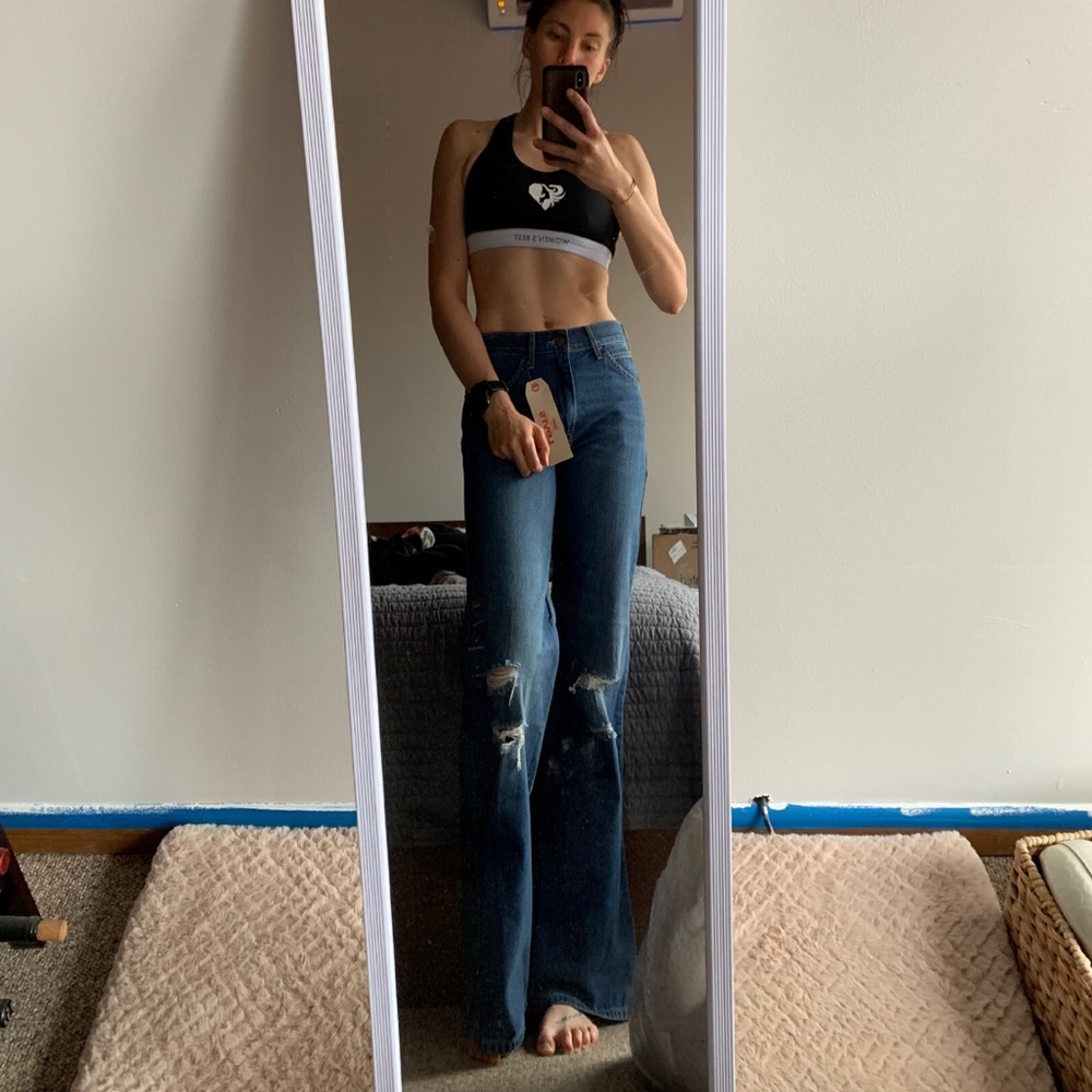 Levi’s vintage wide leg jean